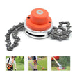 Garden Grass Stainless Steel Chain Trimmer Head